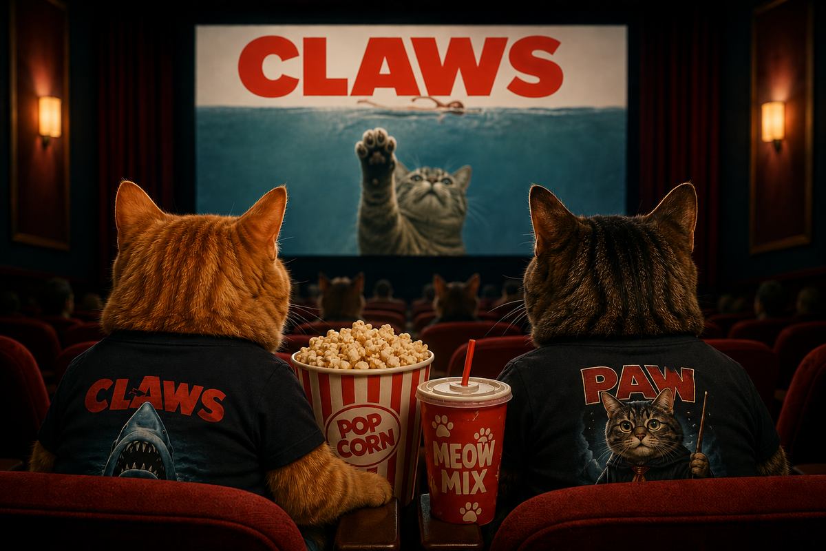 7 Movie-Inspired Cat Shirts Every Film Lover Need