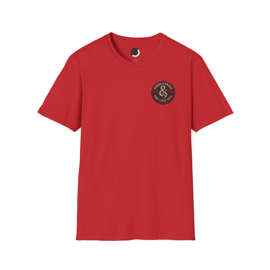 Purrs & Chaos Nine Lives Crew - Adult T-shirt
