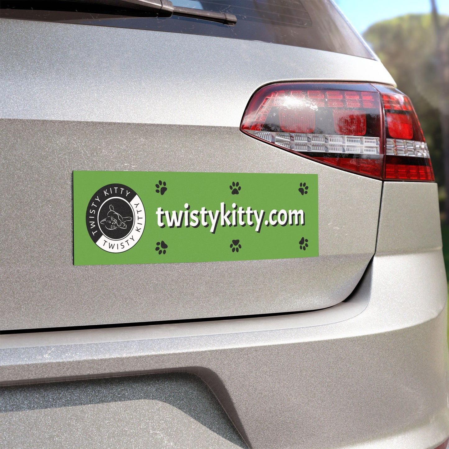 Promotional Advertising - Twisty Kitty - Car Magnet (Magentic)