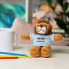 Stuffed Lion - I Heart You