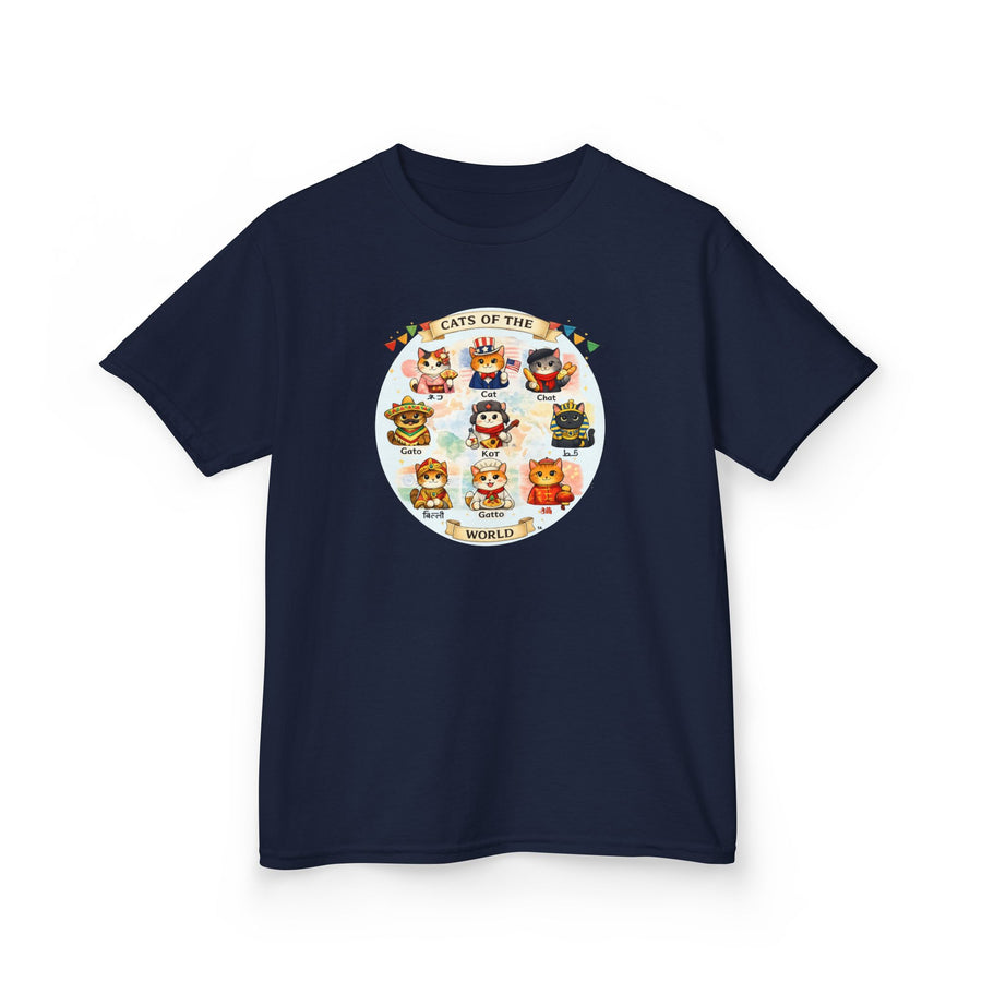 Cats of the World - Youth T-Shirt