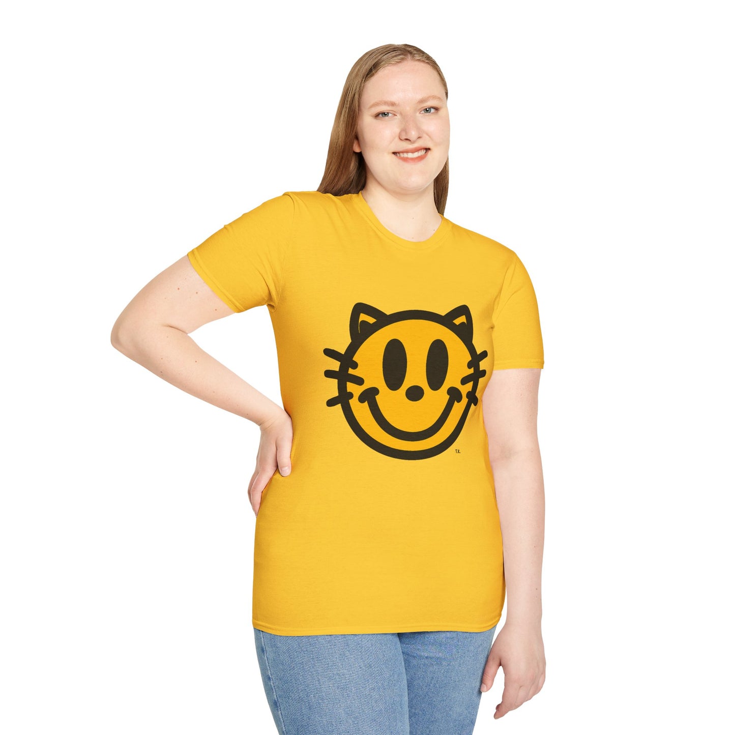 Promotional Sales Advertising Shirt - Smiley (Two-sided)