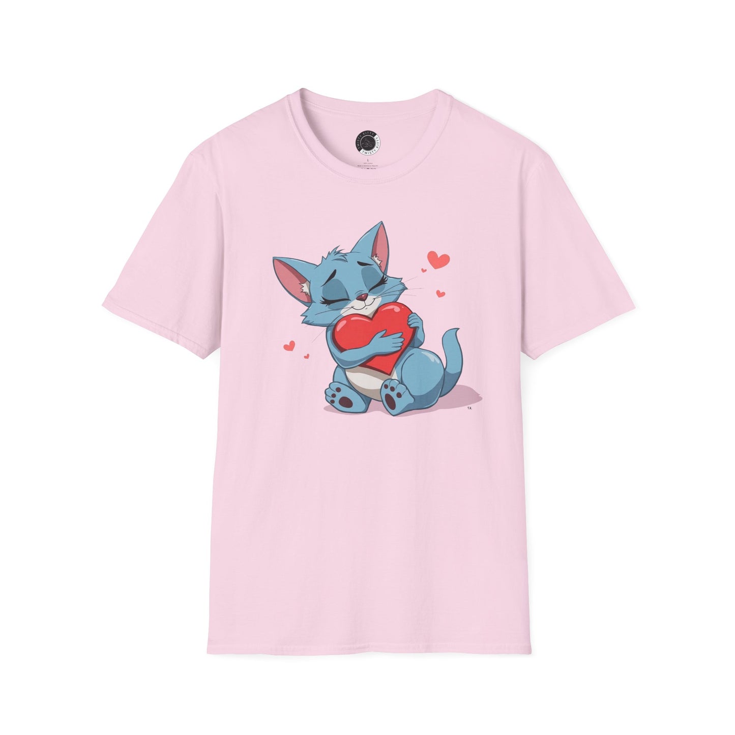 Promotional Sales Advertising Shirt - Cat Love (Two-sided)