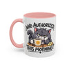 Who Authorized This Morning? Accent Mug (11/15oz)