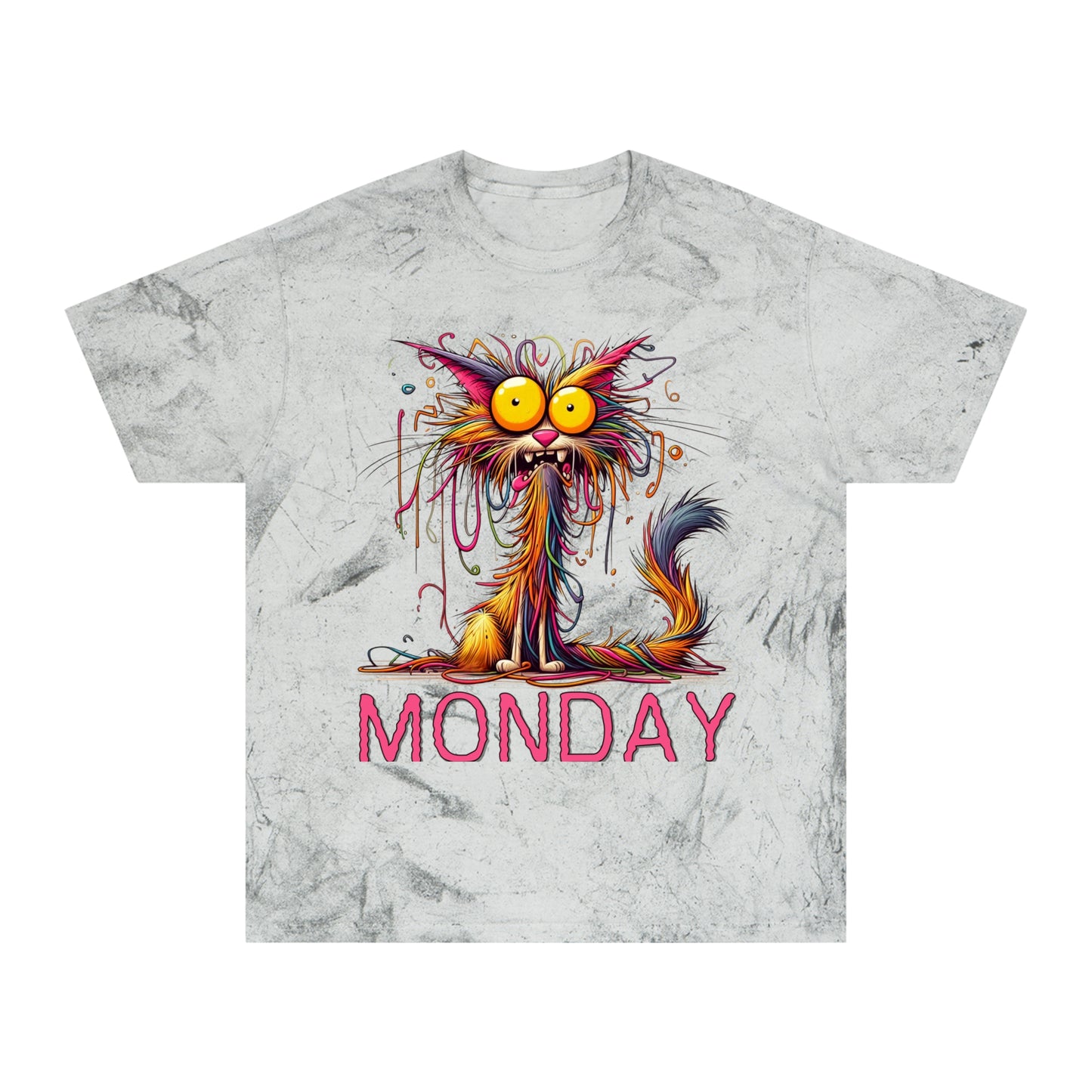 Monday - Adult Unisex Color Blast T-Shirt