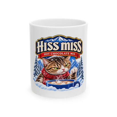 Hiss Miss - Ceramic Mug, (11oz, 15oz)