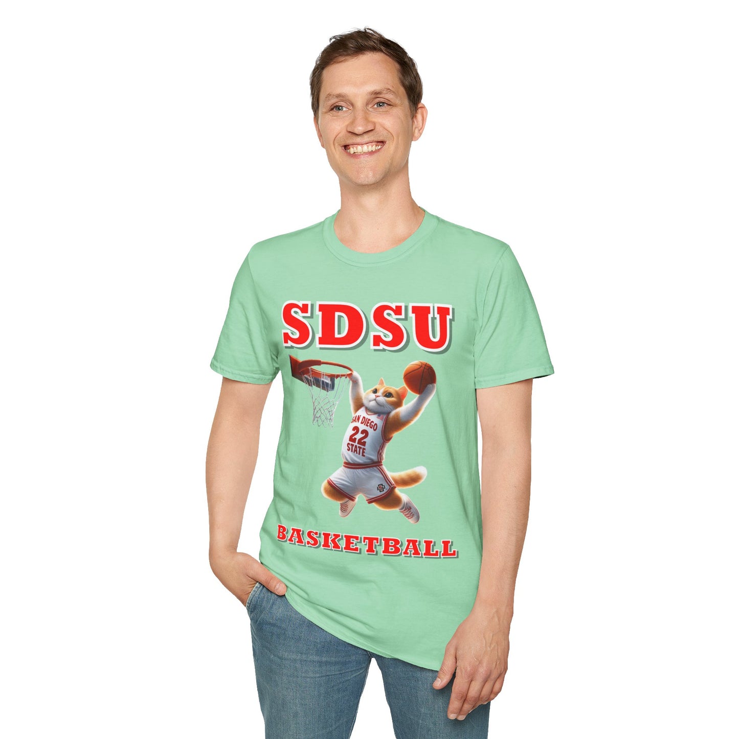 SDSU Basketball - Adult T-SHIRT