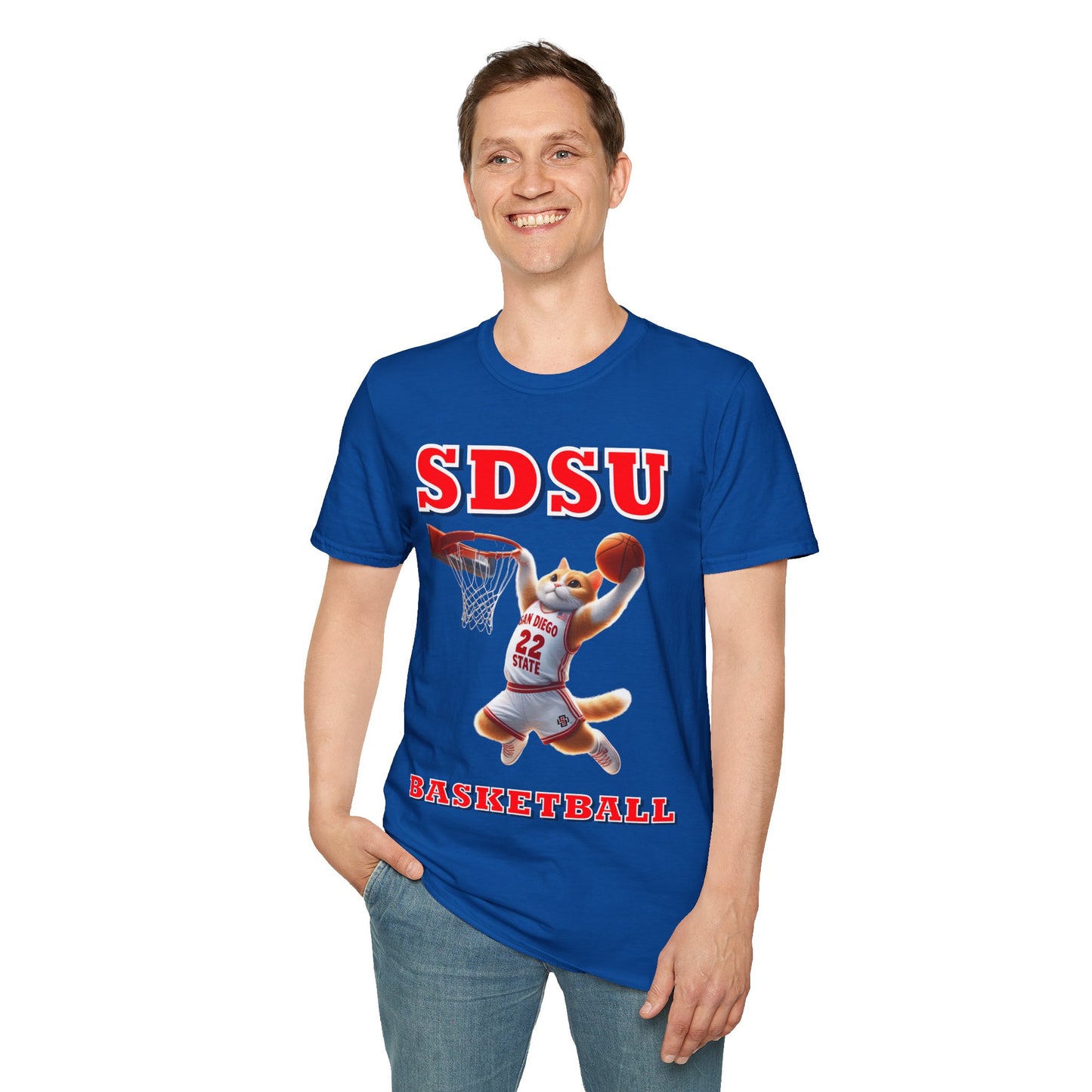 SDSU Basketball - Adult T-SHIRT