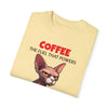 Coffee Disdain - Adult Unisex Garment-Dyed T-shirt