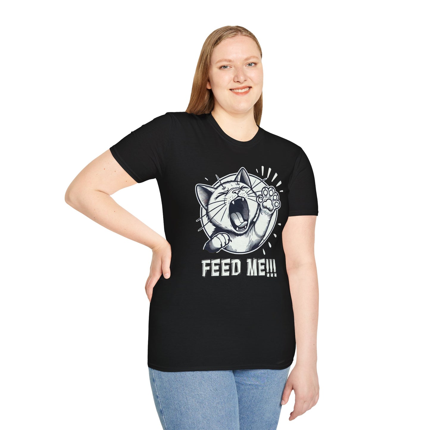 Promotional Sales Advertising Shirt - Feed Me (Two-sided)