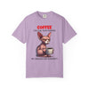 Coffee Disdain - Adult Garment-Dyed T-Shirt