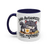 Who Authorized This Morning? Accent Mug (11/15oz)