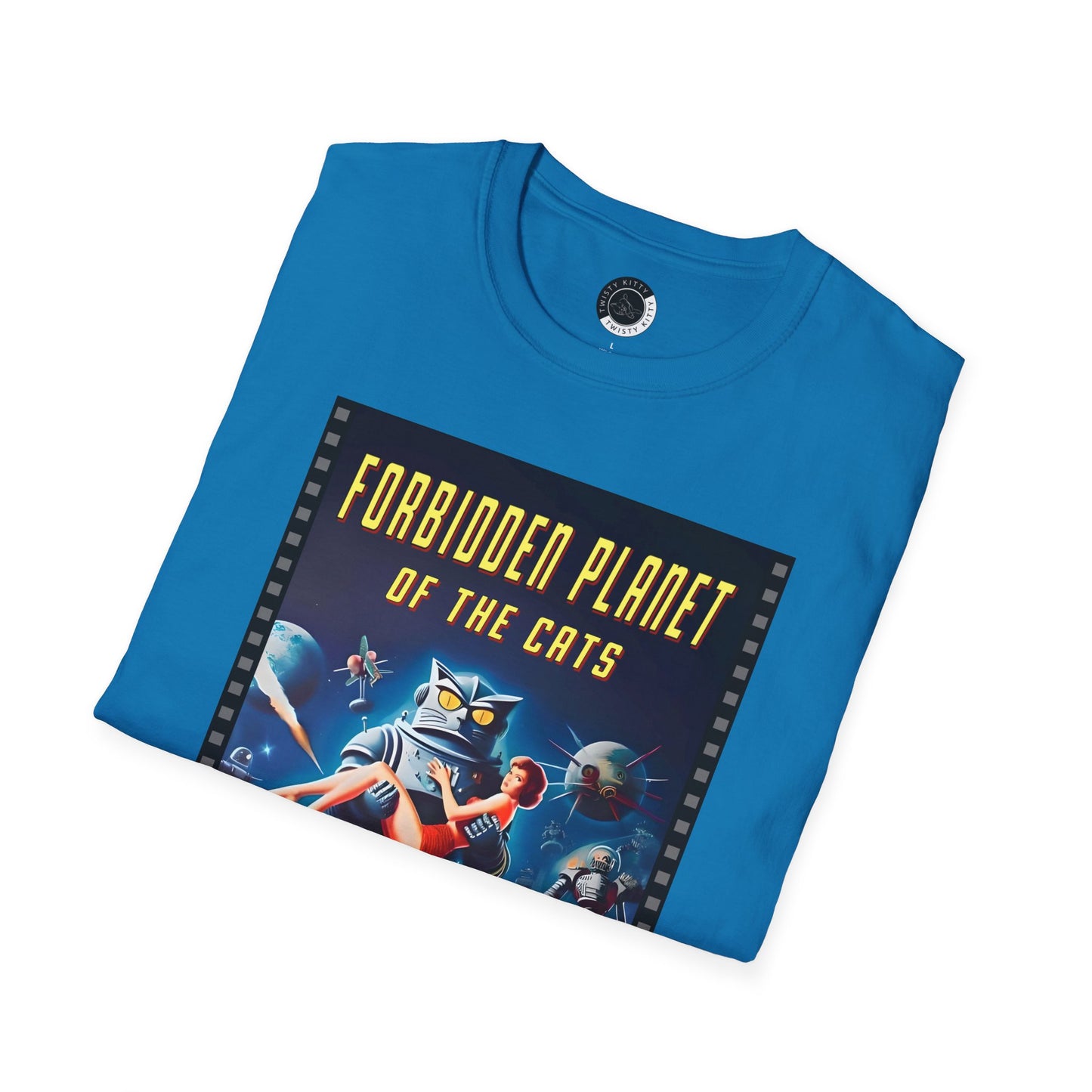 Forbidden Planet of the Cats - Adult T-shirt