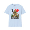 I Heart Bengals - Adult T-shirt