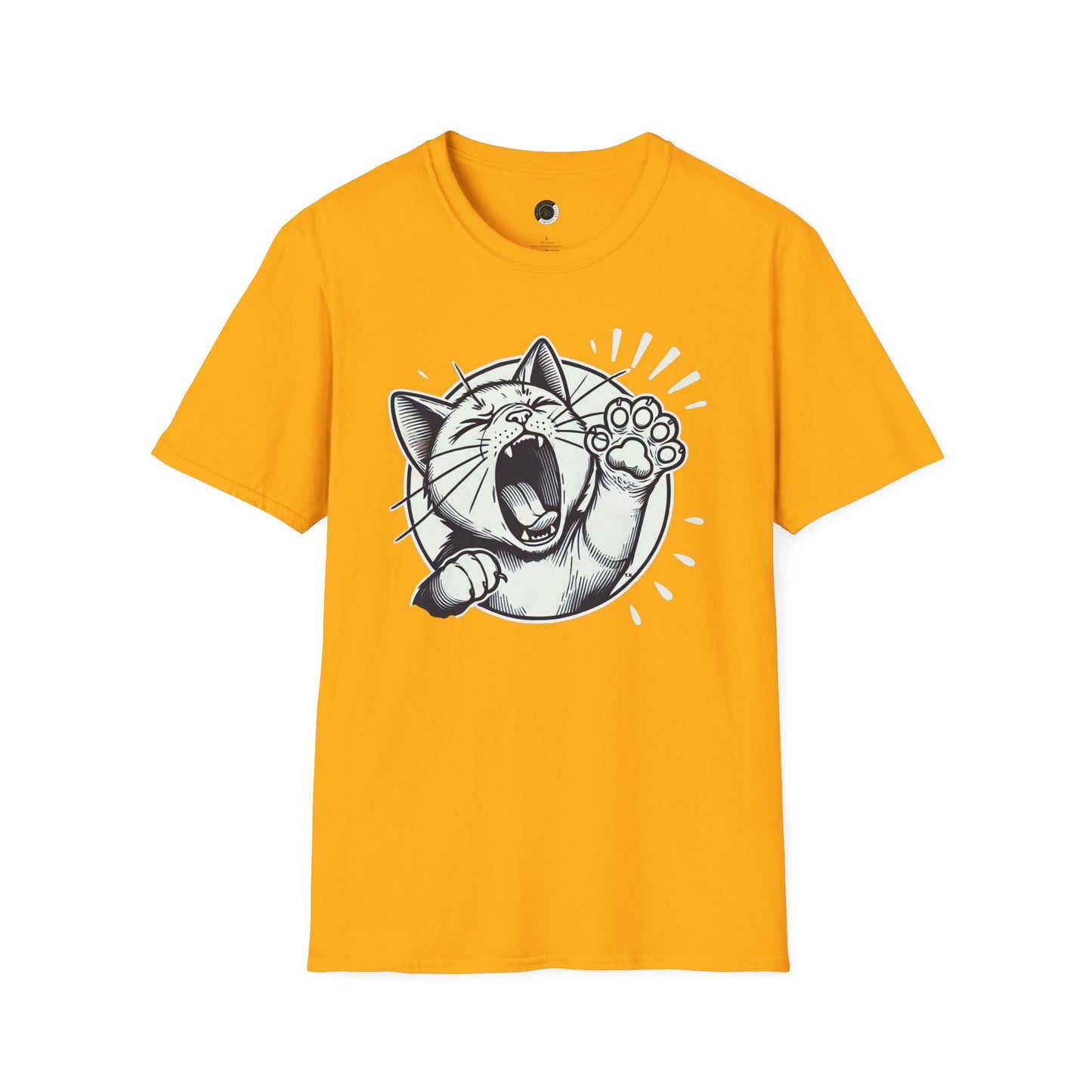 Promotional Sales Advertising Shirt - Cat Roar (Two-sided)