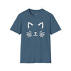 Charming Cat Face - Adult T-Shirt