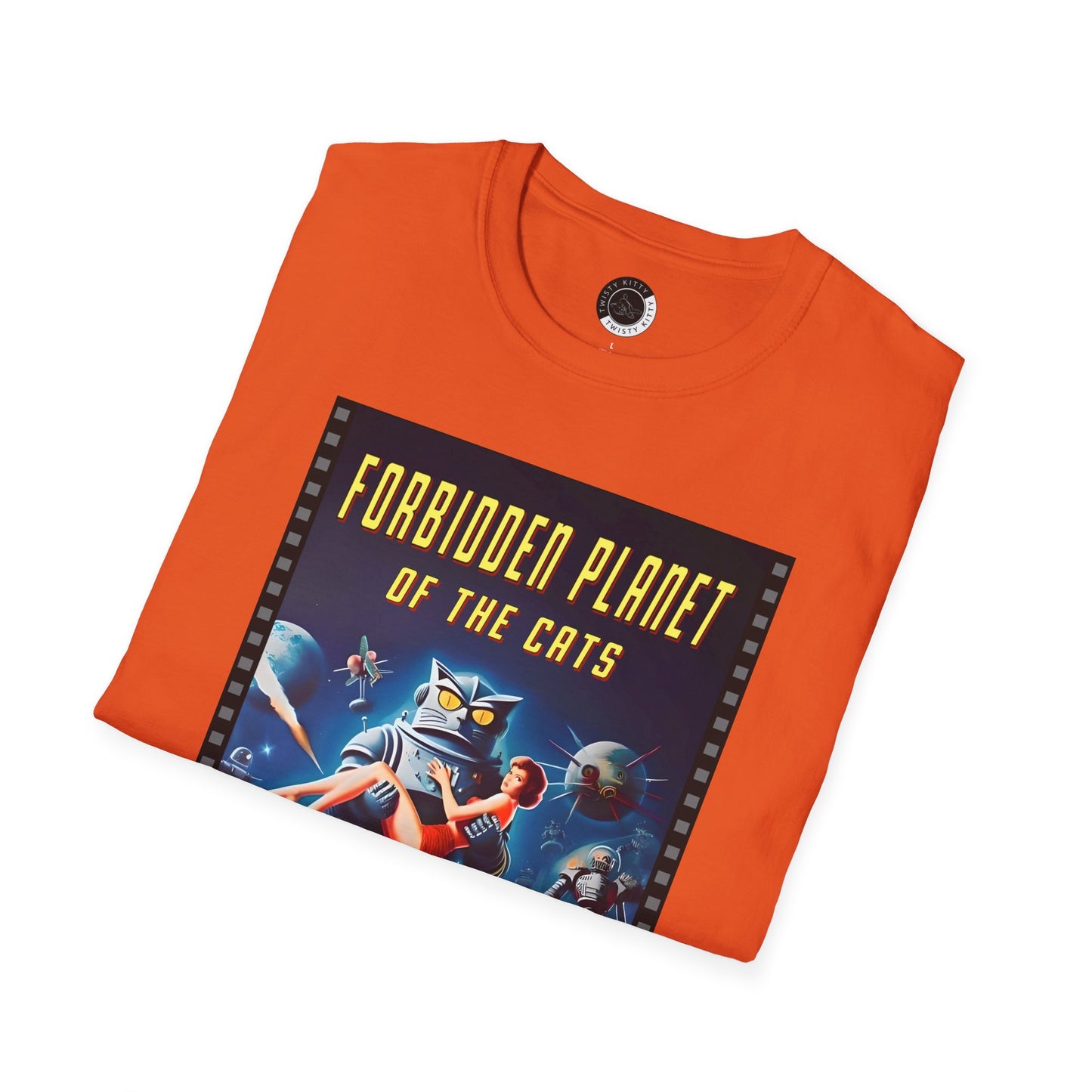 Forbidden Planet of the Cats - Adult T-shirt