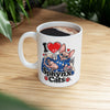 I ❤️ Sphynx Cats - Ceramic Mug, (11oz, 15oz)