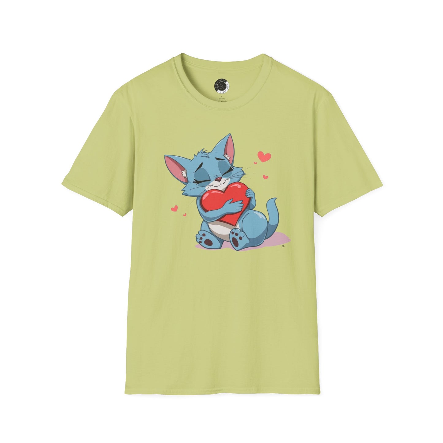 Promotional Sales Advertising Shirt - Cat Love (Two-sided)