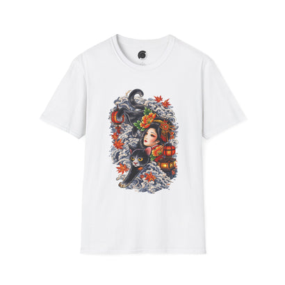 Japanese Woman Tattoo — Adult T-Shirt