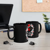 I ❤️ Black Cats – Ceramic Black Mug (11oz & 15oz)
