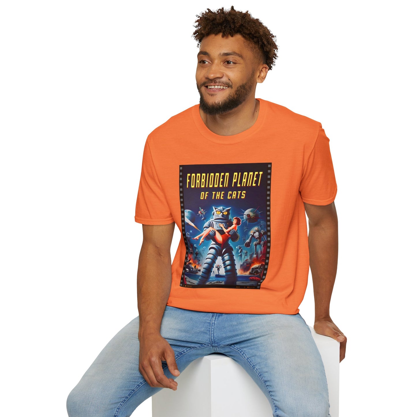 Forbidden Planet of the Cats - Adult T-shirt