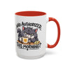 Who Authorized This Morning? Accent Mug (11/15oz)