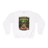 Zombie Push horror cat parody sweatshirt adult white front view