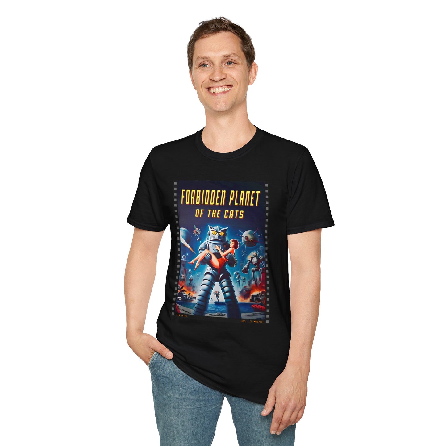 Forbidden Planet of the Cats - Adult T-shirt