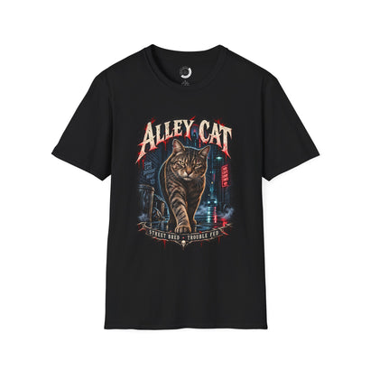 Purrs & Chaos Alley Cat - Adult T-shirt