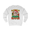 Christmas Cat Sweatshirt – “I Just Made You a Present” Holiday Sweater