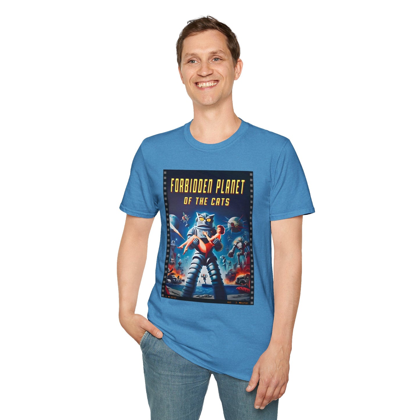 Forbidden Planet of the Cats - Adult T-shirt