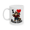 I ❤️ Maine Coons - Ceramic Mug, (11oz, 15oz)