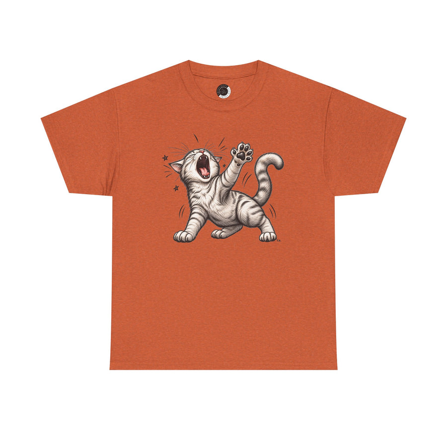 Cat Yawn - Adult T-Shirt