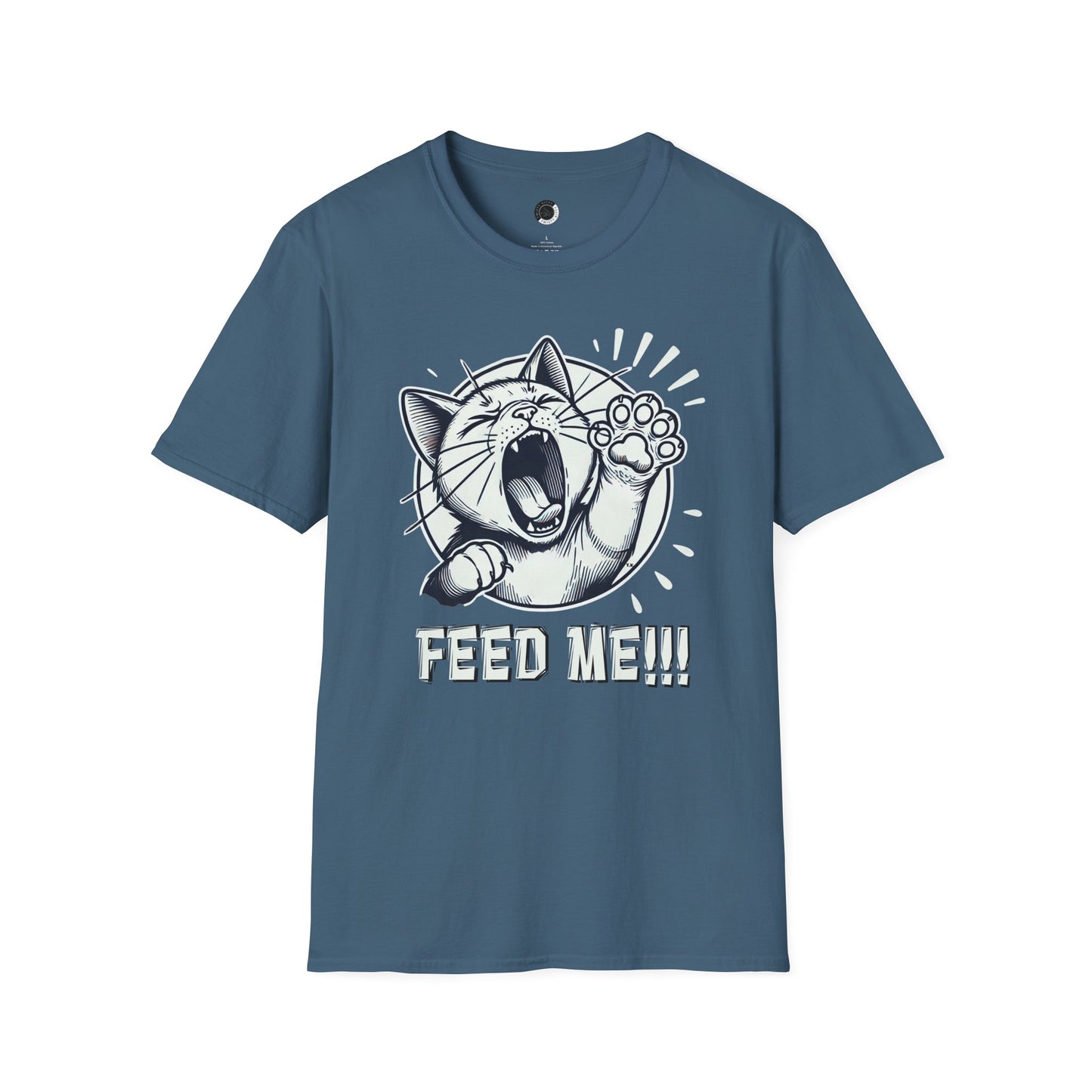 Promotional Sales Advertising Shirt - Feed Me (Two-sided)