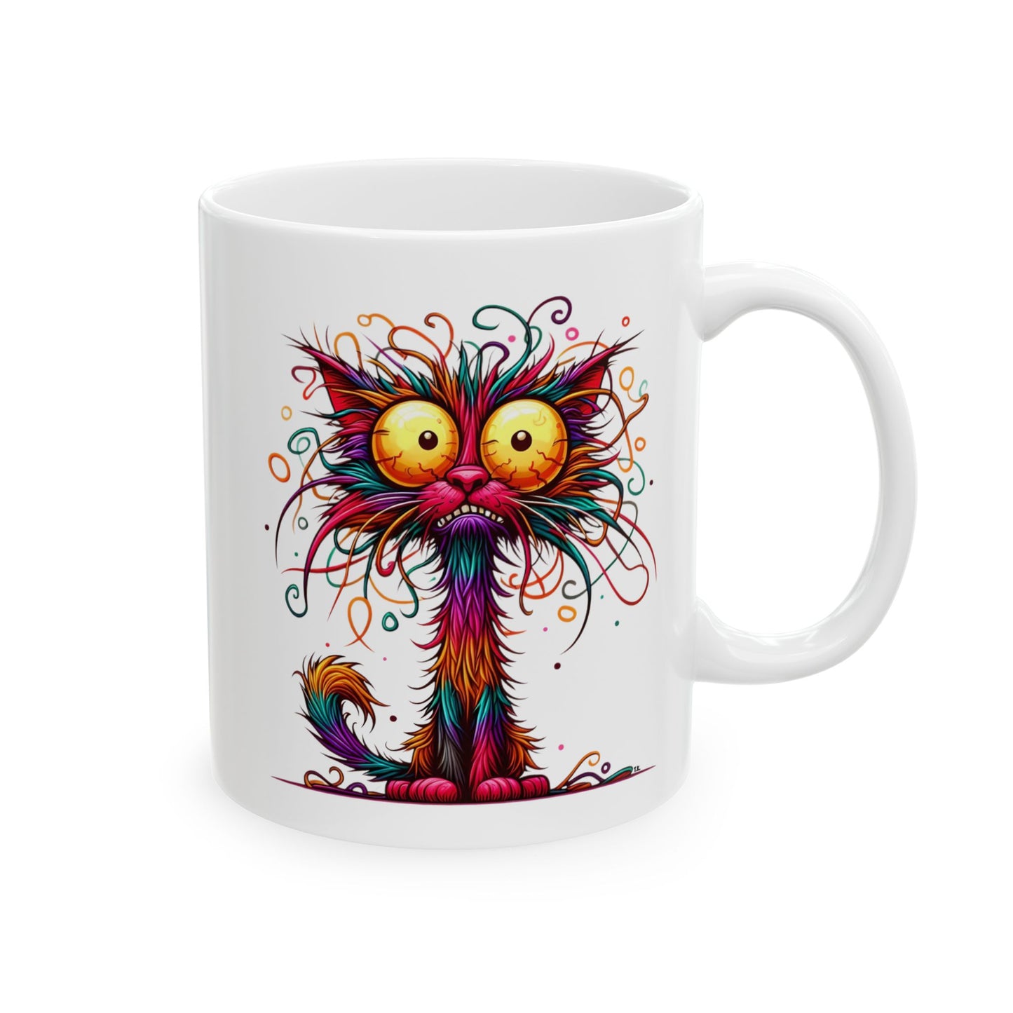 Mug - Frazzled - Ceramic Mug, (11oz, 15oz)