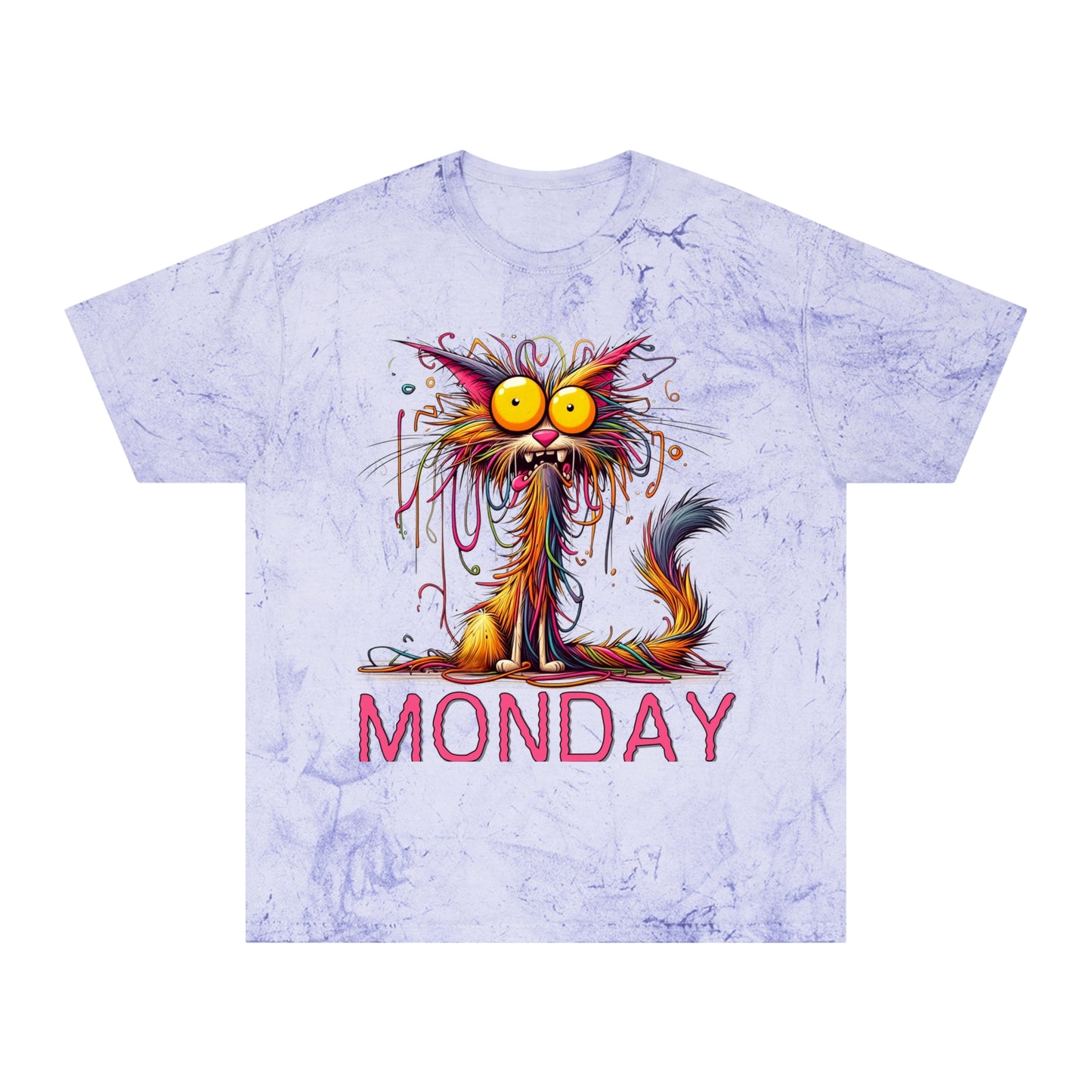 Monday - Adult Unisex Color Blast T-Shirt