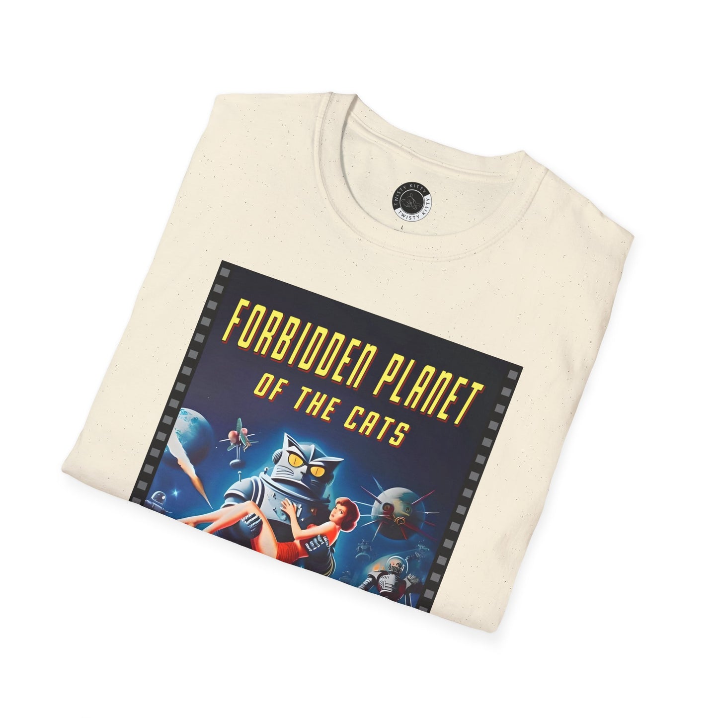 Forbidden Planet of the Cats - Adult T-shirt