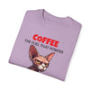 Coffee Disdain - Adult Unisex Garment-Dyed T-shirt