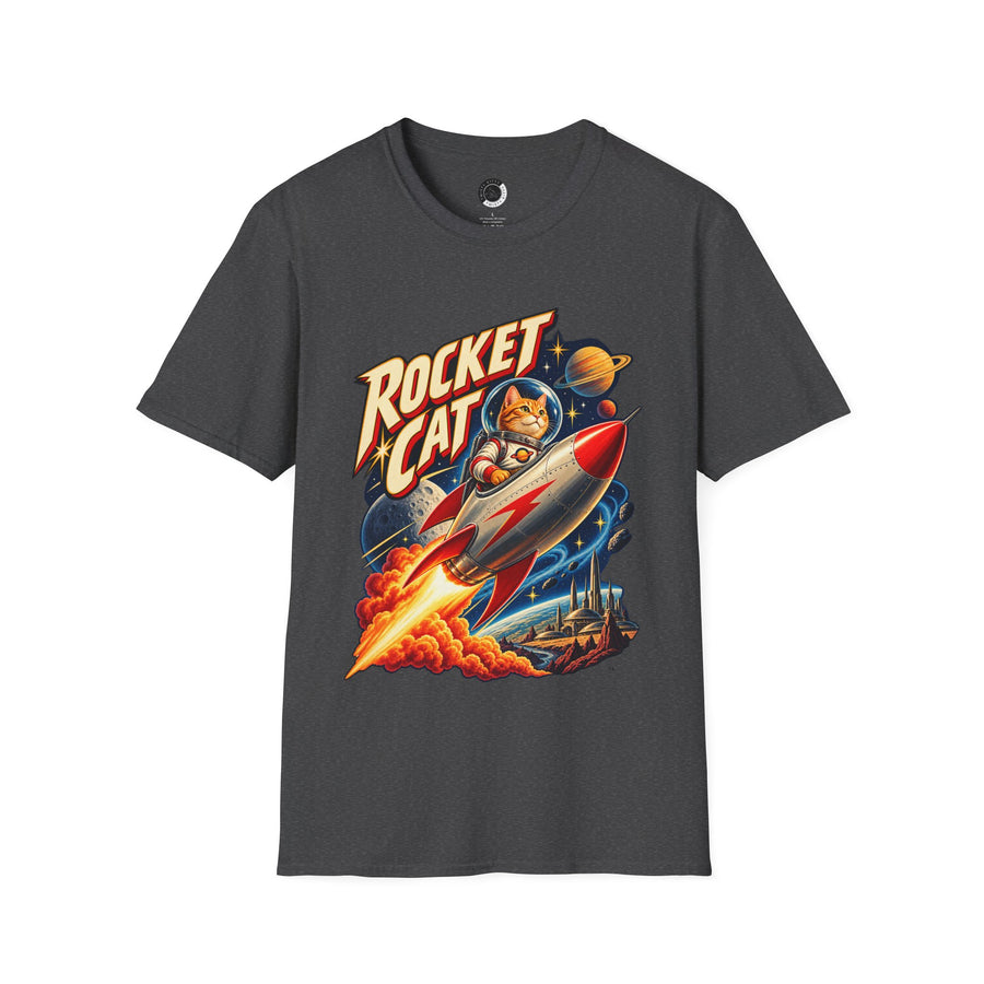 Rocket Cat - Adult T-Shirt