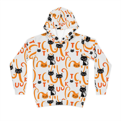 Playful Cat - Children's Hoodie (All over print)