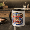 Hiss Miss - Ceramic Mug Accent Colored (11oz/15oz)