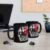 I ❤️ Black Cats – Ceramic Black Mug (11oz & 15oz)