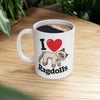 I ❤️ Ragdolls - Ceramic Mug, (11oz, 15oz)