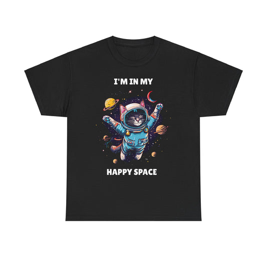 Happy Space - Adult Unisex Heavy Cotton Tee