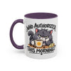 Who Authorized This Morning? Accent Mug (11/15oz)