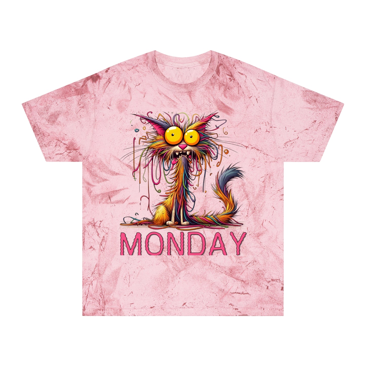 Monday - Adult Unisex Color Blast T-Shirt