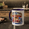 Hiss Miss - Ceramic Mug Accent Colored (11oz/15oz)