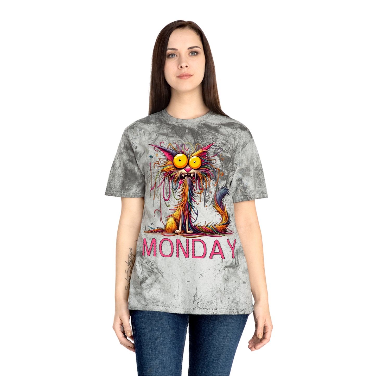 Monday - Adult Unisex Color Blast T-Shirt