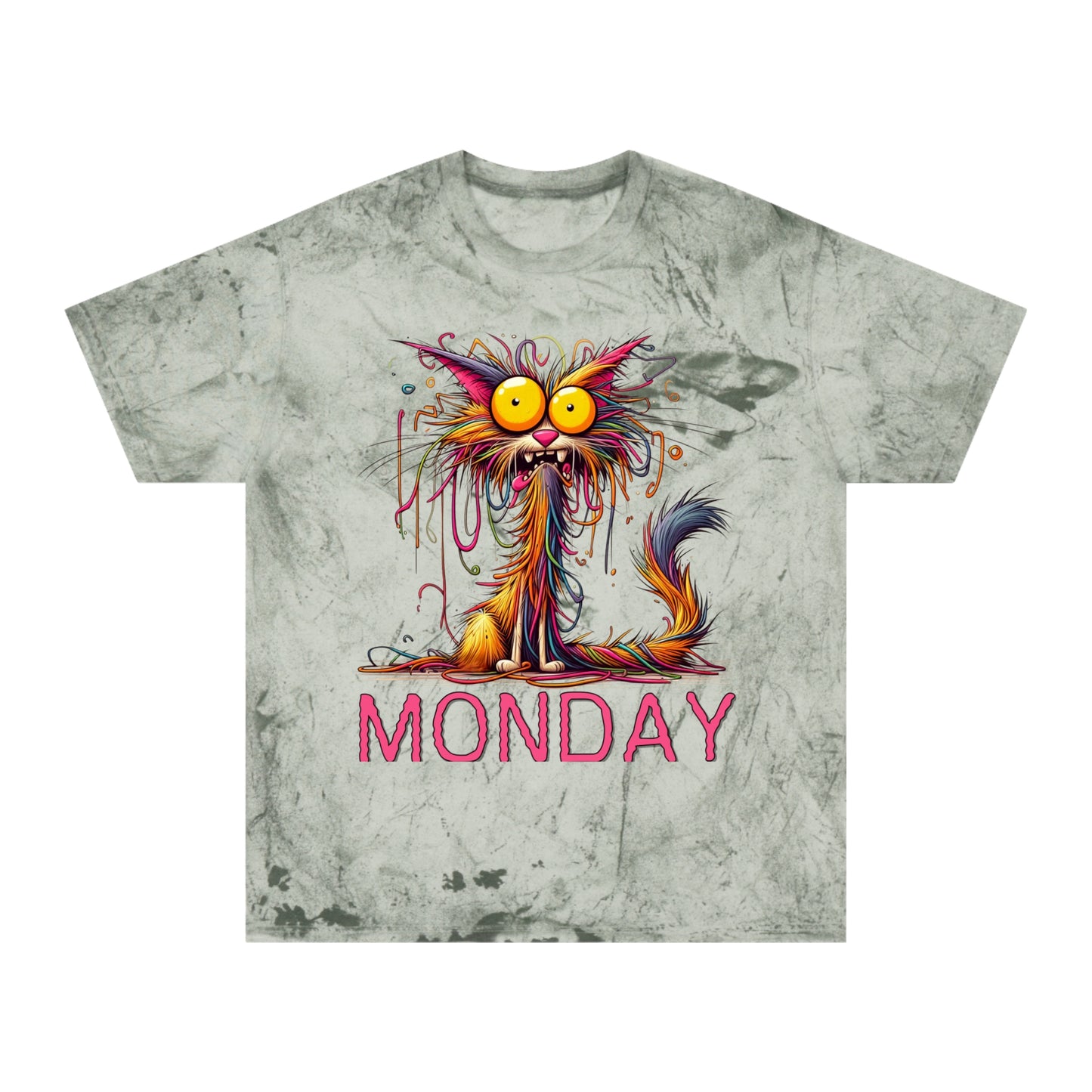 Monday - Adult Unisex Color Blast T-Shirt